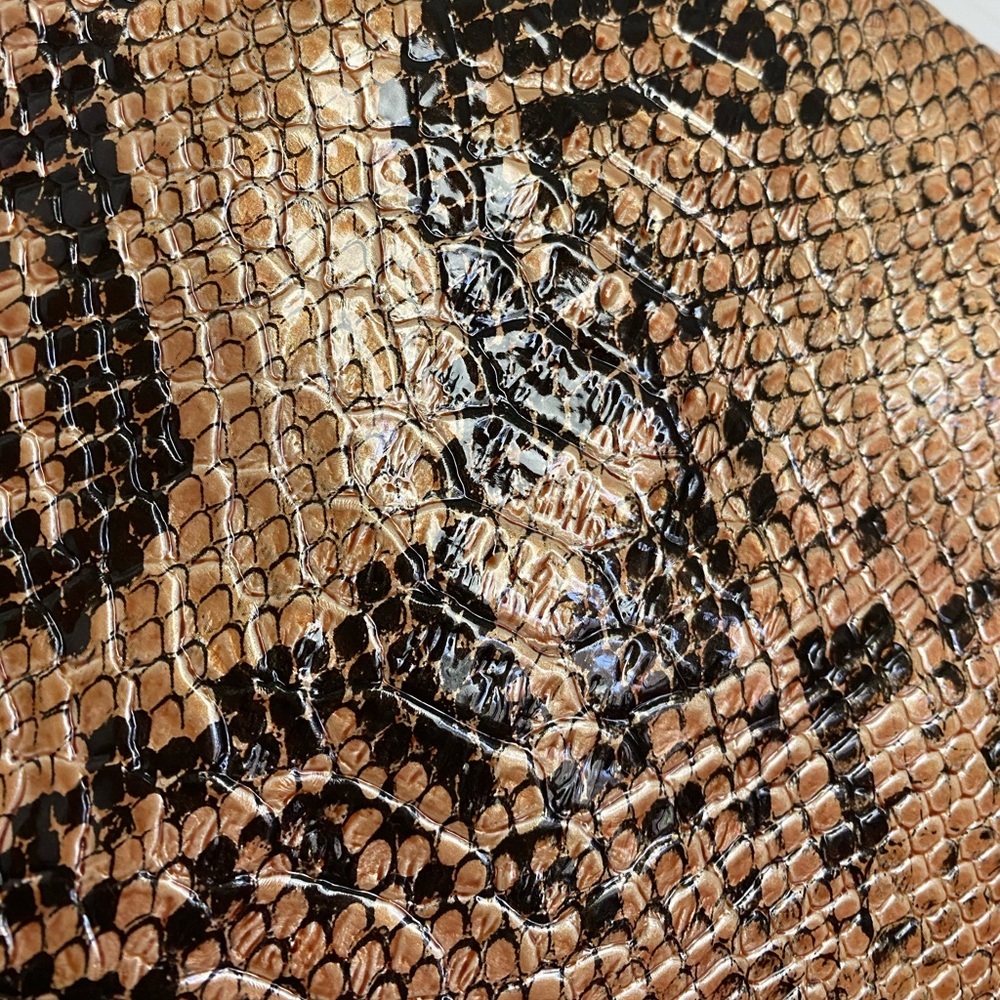 Y2K NWT Fashion Snake Print Should Bag Purse - Picture 3 of 7
